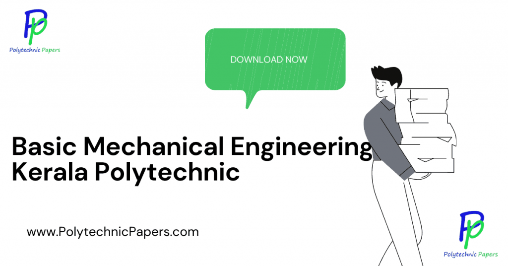 Basic Mechanical Engineering Kerala Polytechnic