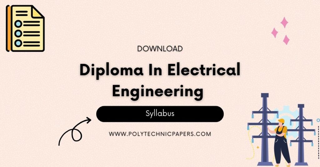 diploma in electrical engineering syllabus pdf